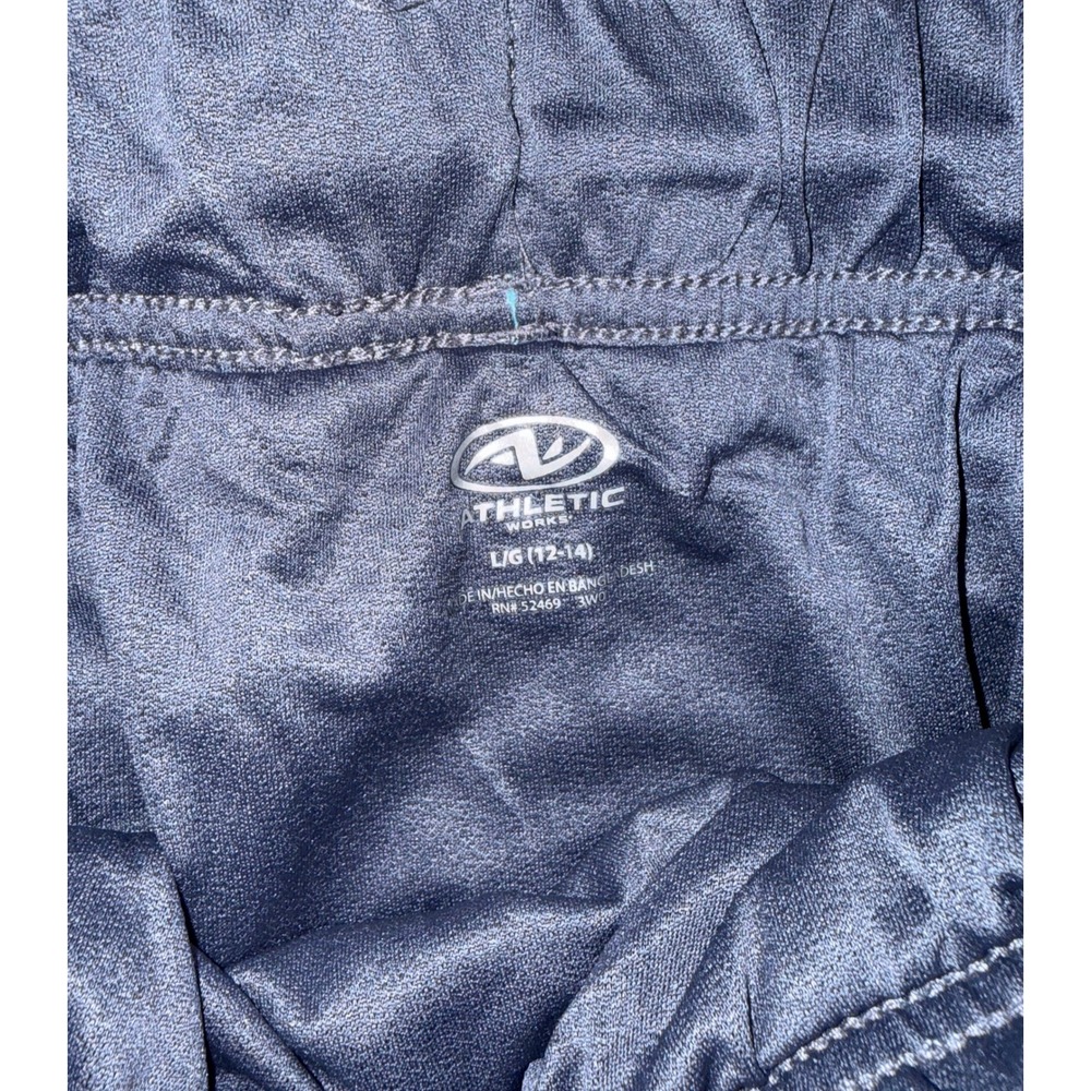 Athletic Works Running Shorts Women Large Pink Gray 3 Pack Activewear Gym - Picture 15 of 16